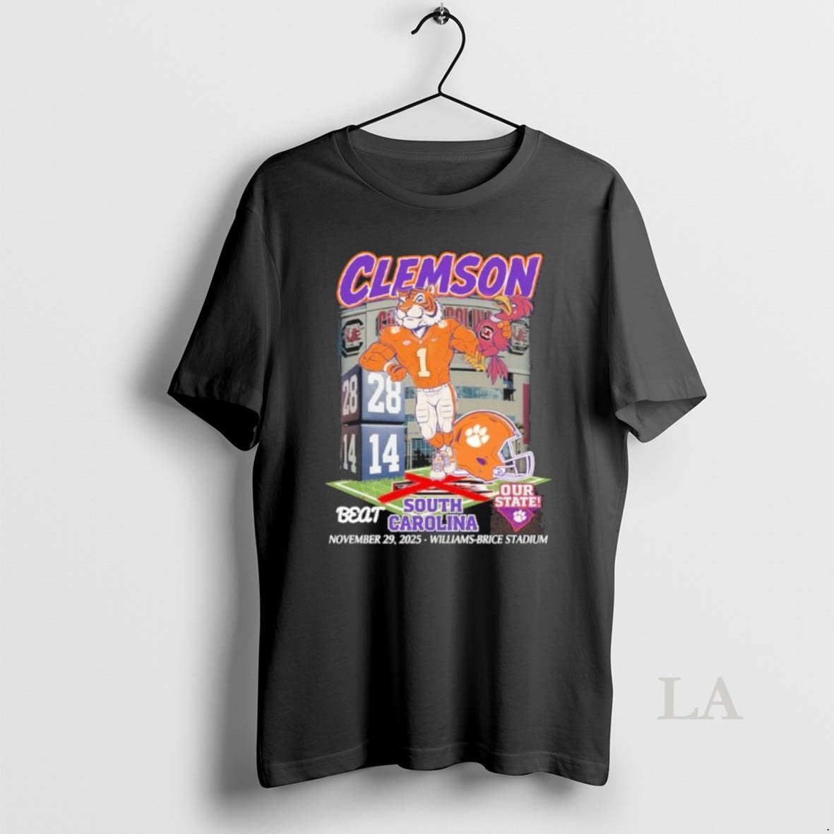 Original Clemson Tigers Beat South Carolina Our State November 29 2025 T-Shirts, Hoodie, Sweatshirt | InkRitualCo.com