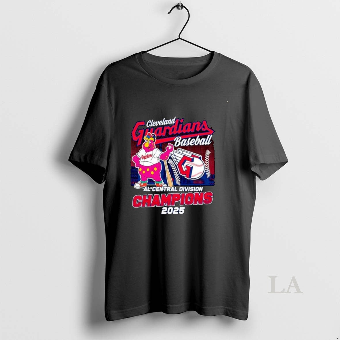 Original Cleveland Guardians 2025 Al Central Division Champions Mascot Ornaments T-Shirts, Hoodie, Sweatshirt