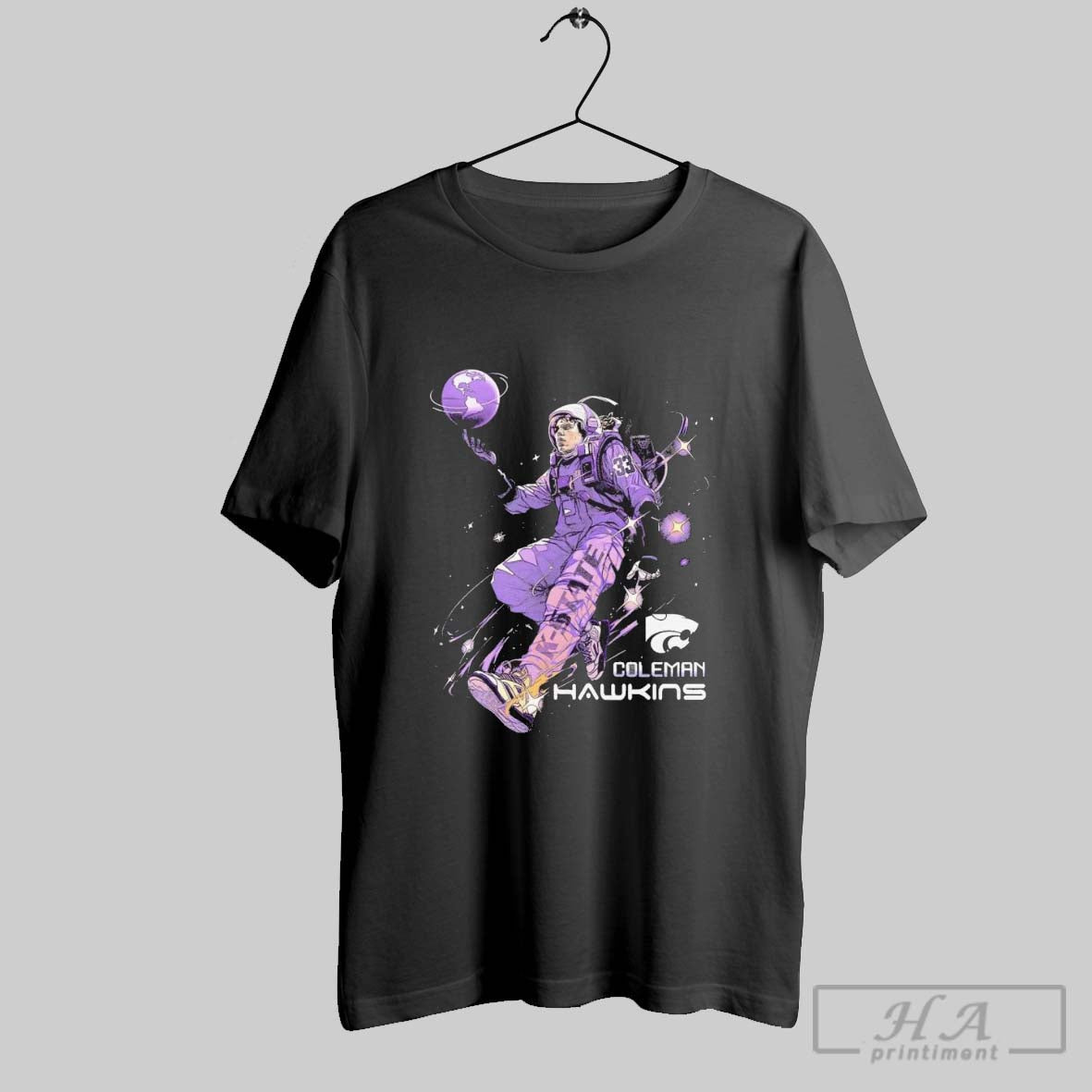 Original Coleman Hawkins Kansas State Football To The Moon T-Shirts, Hoodie, Sweatshirt | InkRitualCo.com