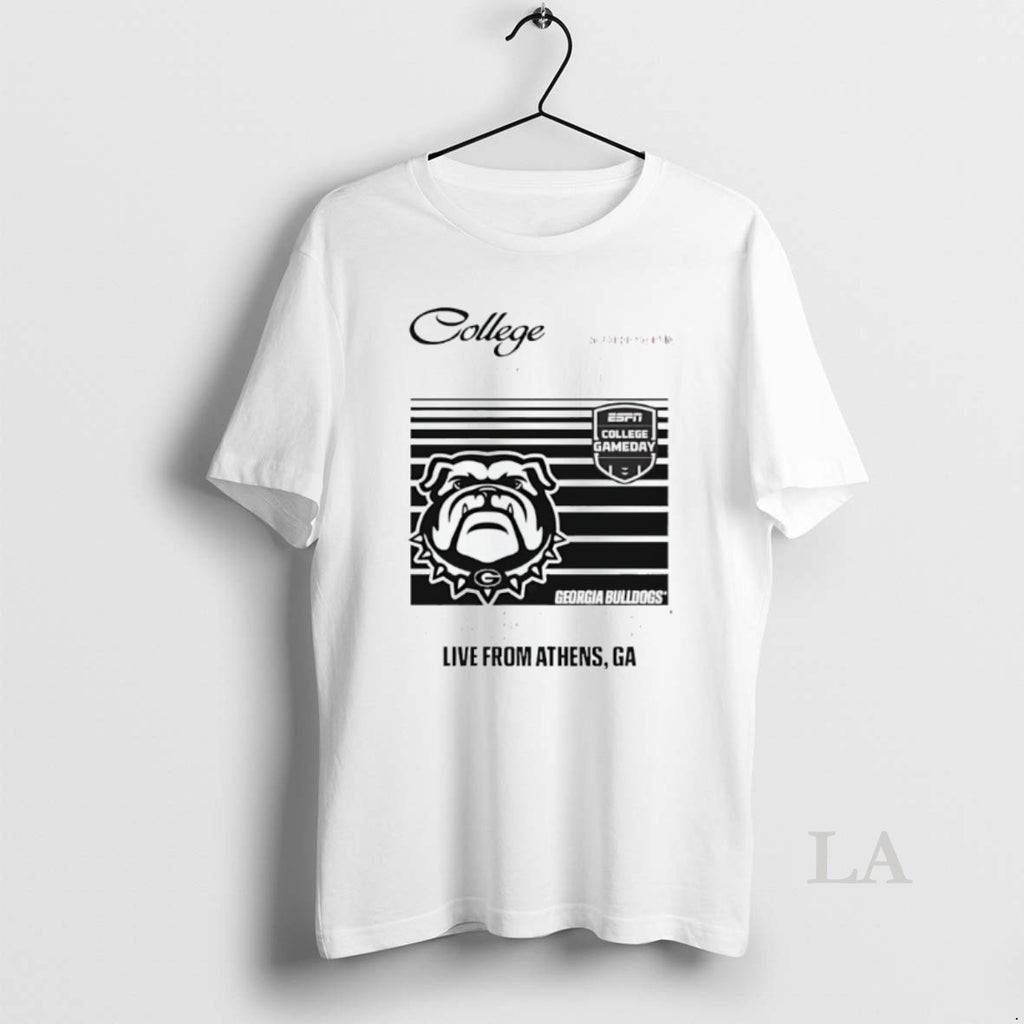 Original College Gameday Georgia Mascot University Live From Athens Ga T-Shirts, Hoodie, Sweatshirt | InkRitualCo.com