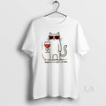 Original Cool Cat Happiness Is A Glass Of Wine T-Shirts, Hoodie, Sweatshirt | InkRitualCo.com