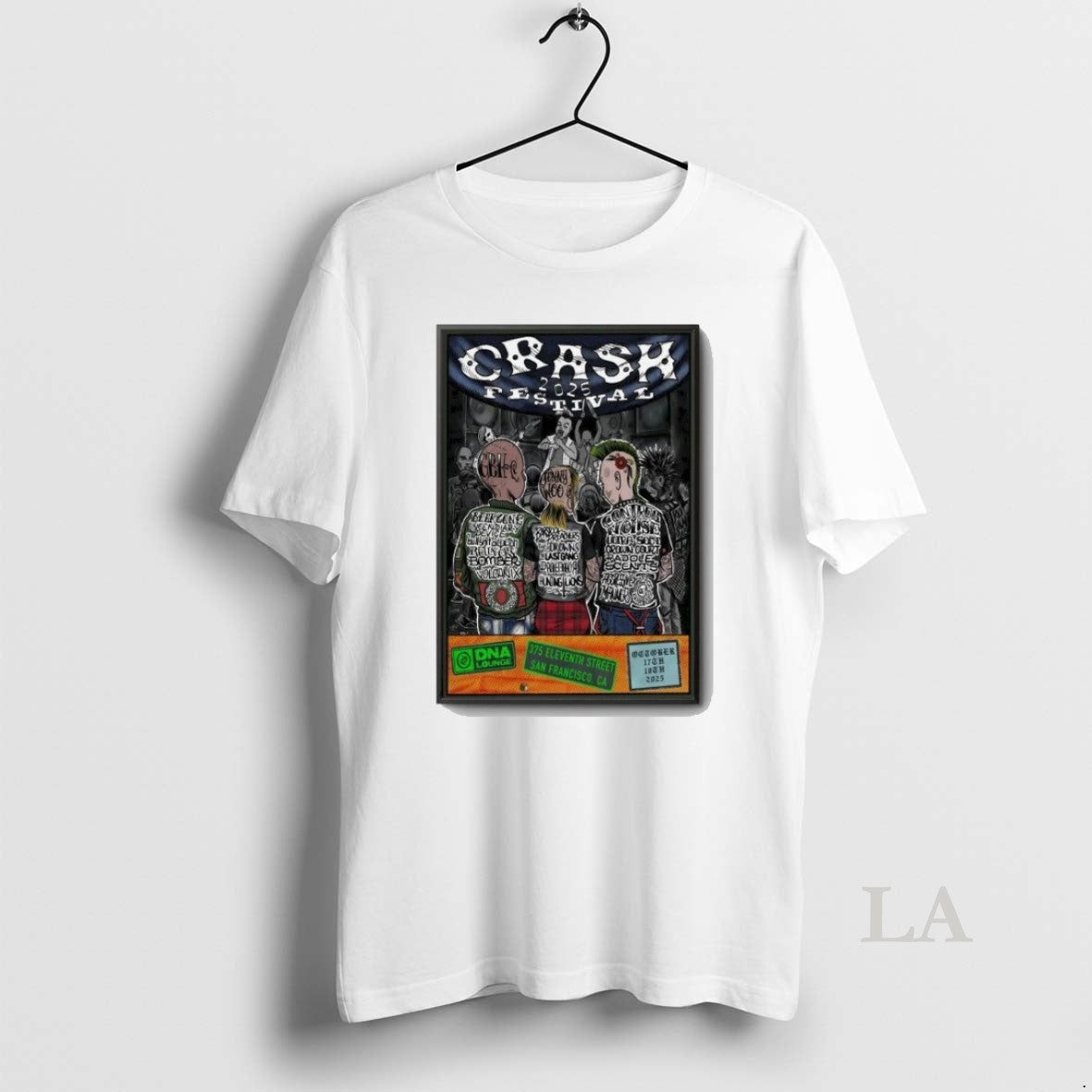 Original Crash Festival San Francisco Shows 10 17 10 18 Shirt2025 T-Shirts, Hoodie, Sweatshirt | InkRitualCo.com