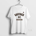 Original Cutter Gauthier Name And Number Anaheim Ducks T-Shirts, Hoodie, Sweatshirt | InkRitualCo.com