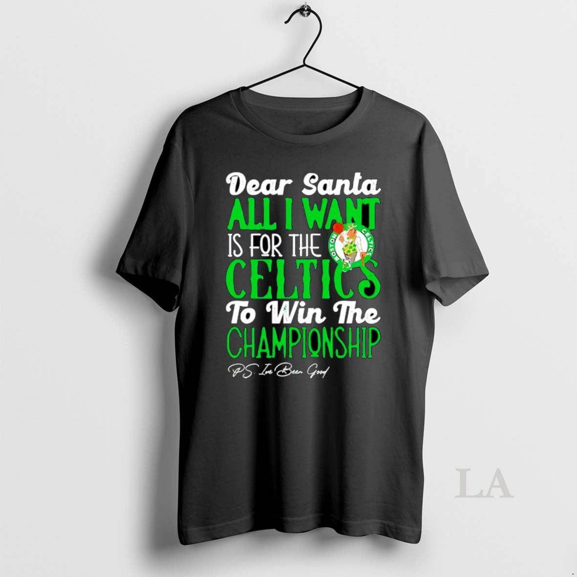 Original Dear Santa All I Want Is For The Boston Celtics Nba To Win The T-Shirts, Hoodie, Sweatshirt | InkRitualCo.com
