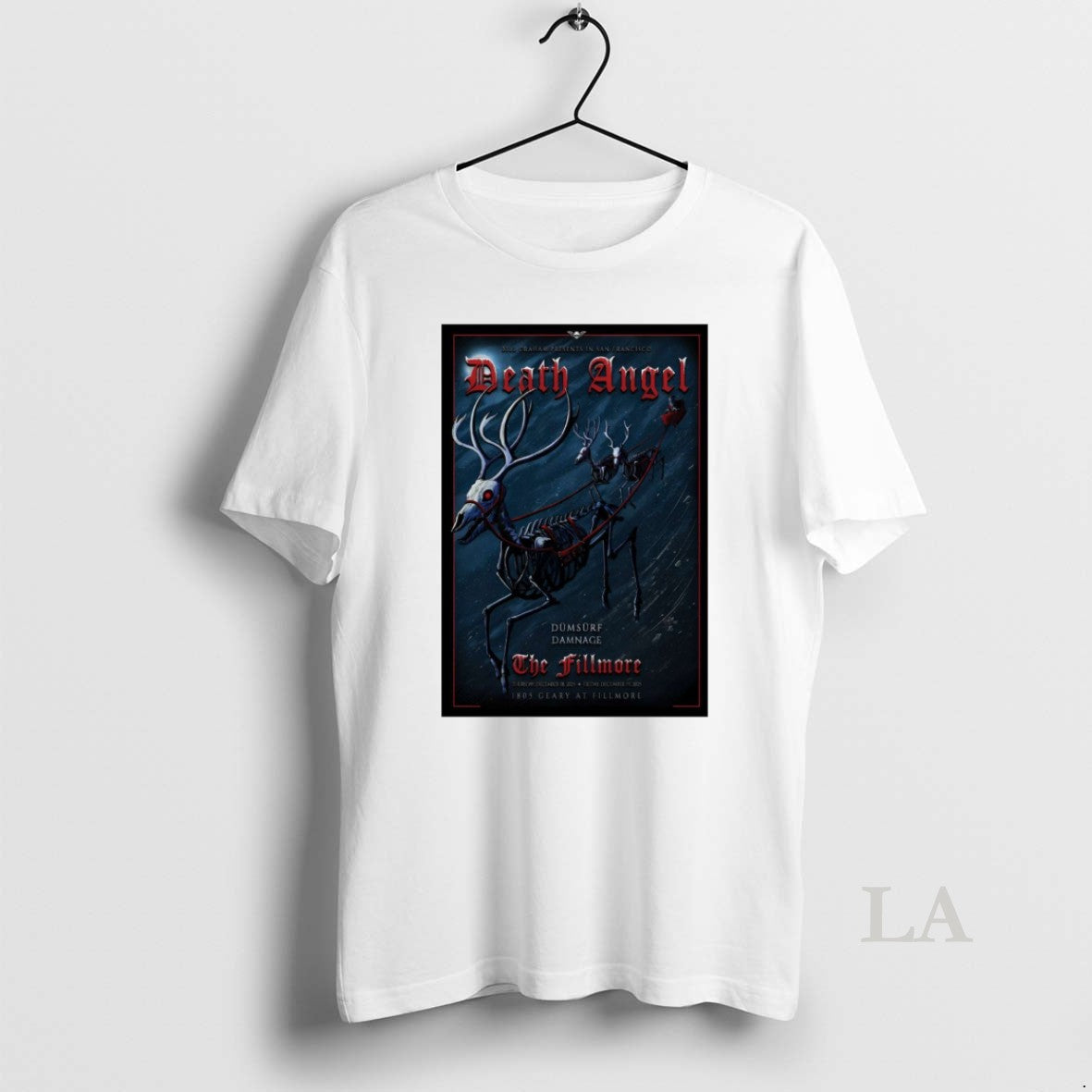 Original Death Angel December 18 2025 San Francisco Ca T-Shirts, Hoodie, Sweatshirt | InkRitualCo.com