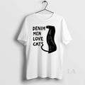 Original Denim Men Love Cat T-Shirts, Hoodie, Sweatshirt | InkRitualCo.com