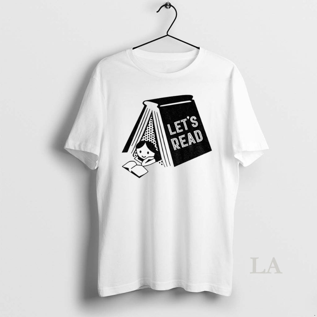Original Derek Luh Wearing Lets Read 2025 T-Shirts, Hoodie, Sweatshirt | InkRitualCo.com