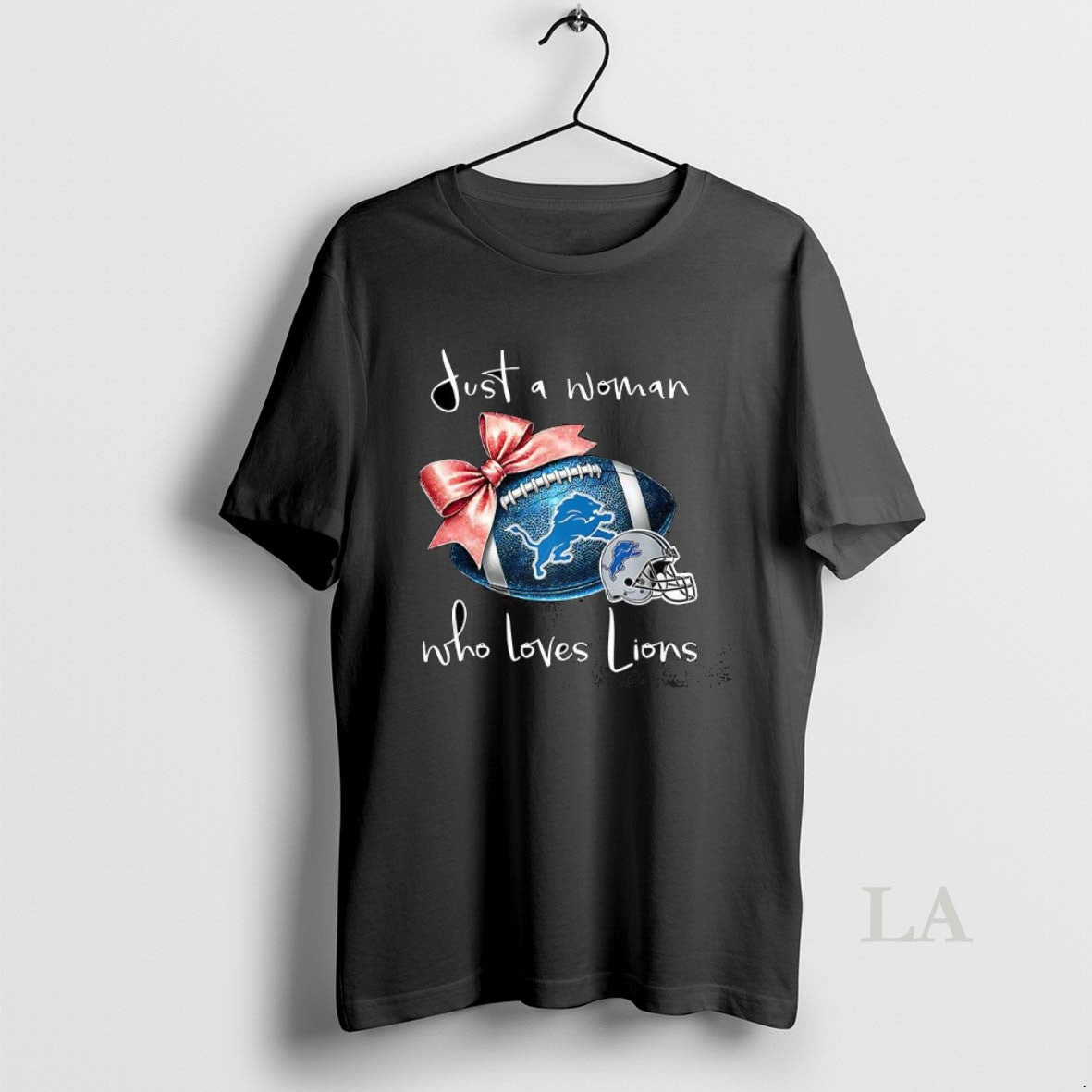 Original Detroit Lions Just A Woman Who Loves Lions Football T-Shirts, Hoodie, Sweatshirt | InkRitualCo.com