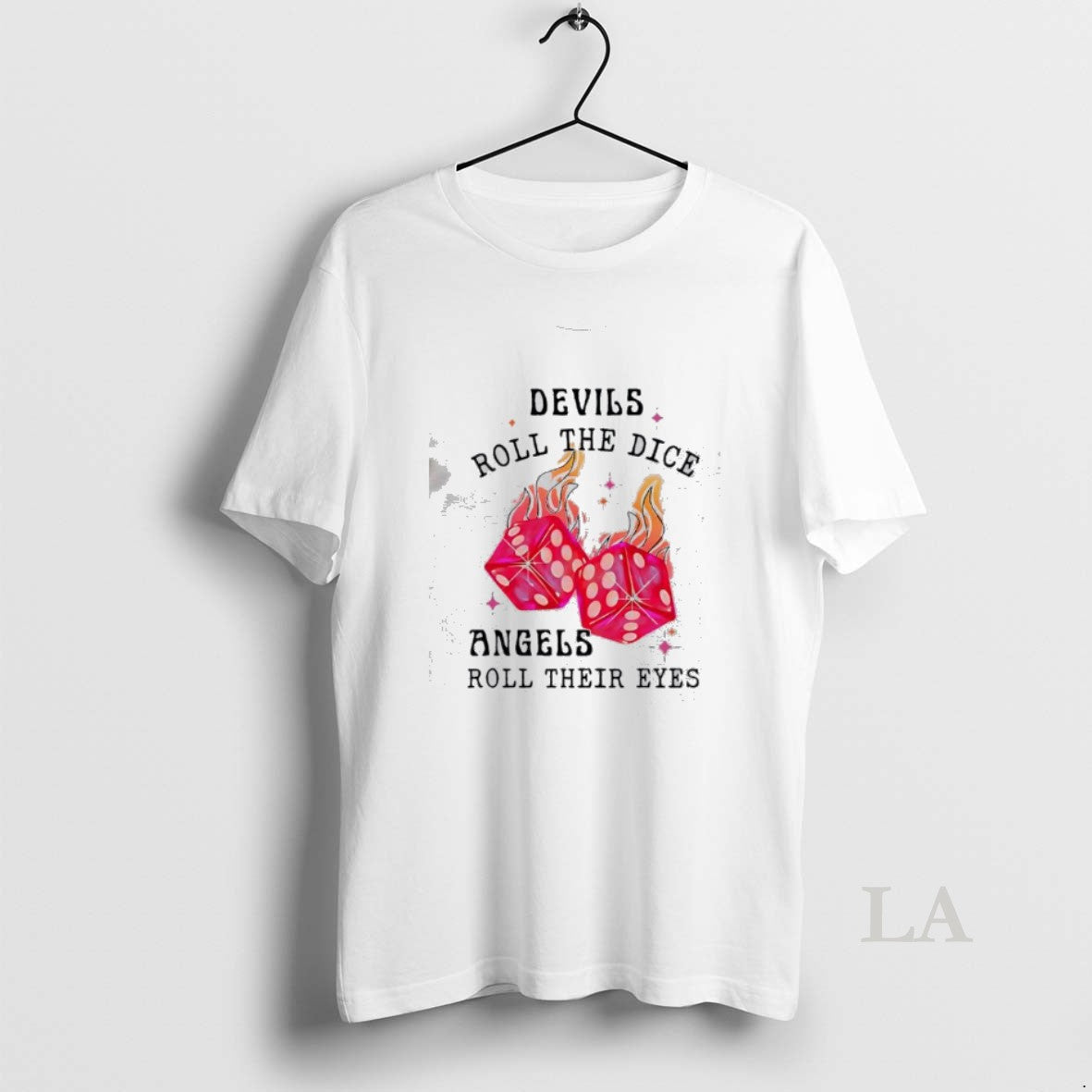 Original Devils Roll The Dice Angels Roll Their Eyes T-Shirts, Hoodie, Sweatshirt | InkRitualCo.com