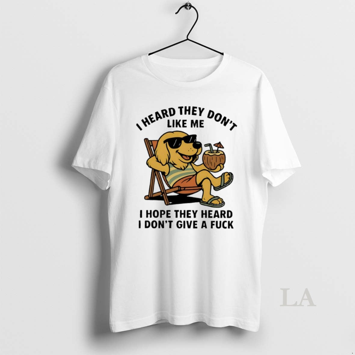Original Dog Beach I Heard They Dont Like I Hope They Heard I Dont Give T-Shirts, Hoodie, Sweatshirt | InkRitualCo.com