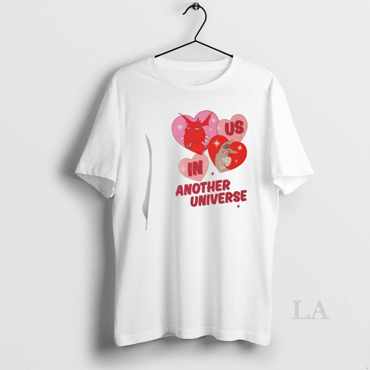 Original Dragon And Donkey Is In Another Universe Heart Valentines T-Shirts, Hoodie, Sweatshirt | InkRitualCo.com