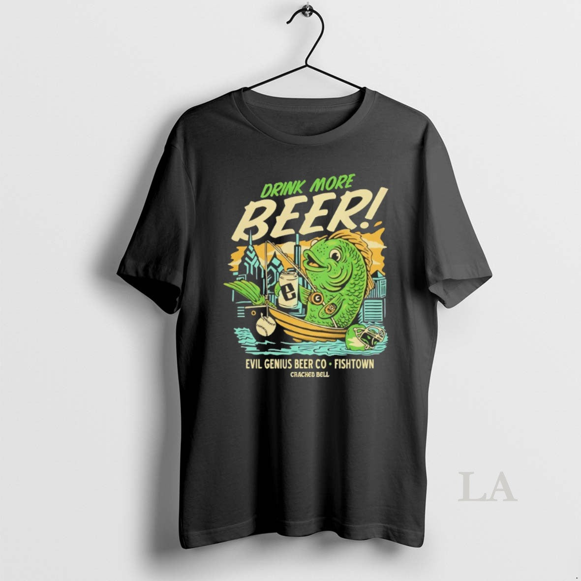 Original Drink More Beer Evil Genius Beer Co Fishtown T-Shirts, Hoodie, Sweatshirt | InkRitualCo.com
