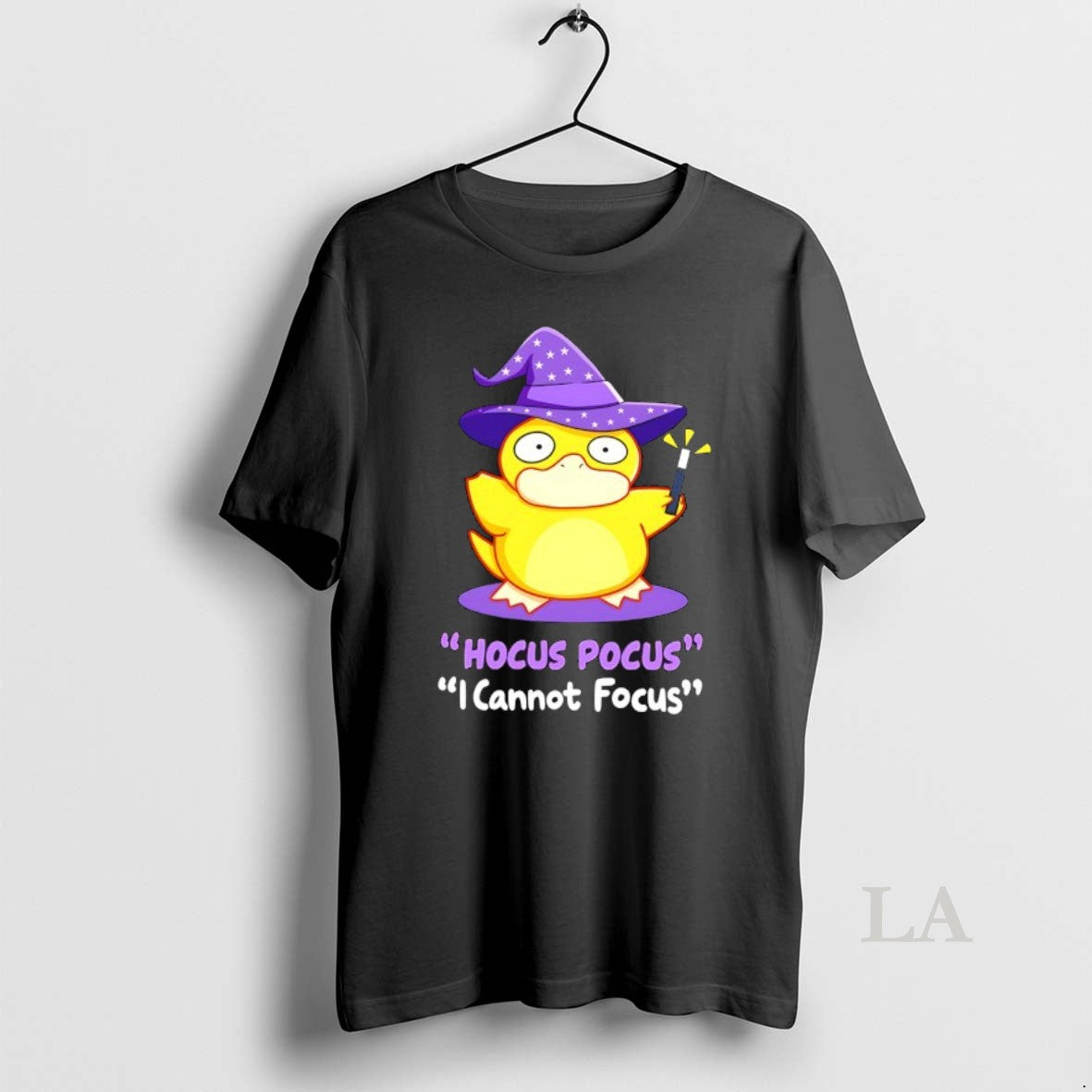Original Duck Wizard Hocus Pocus I Cannot Focus T-Shirts, Hoodie, Sweatshirt | InkRitualCo.com