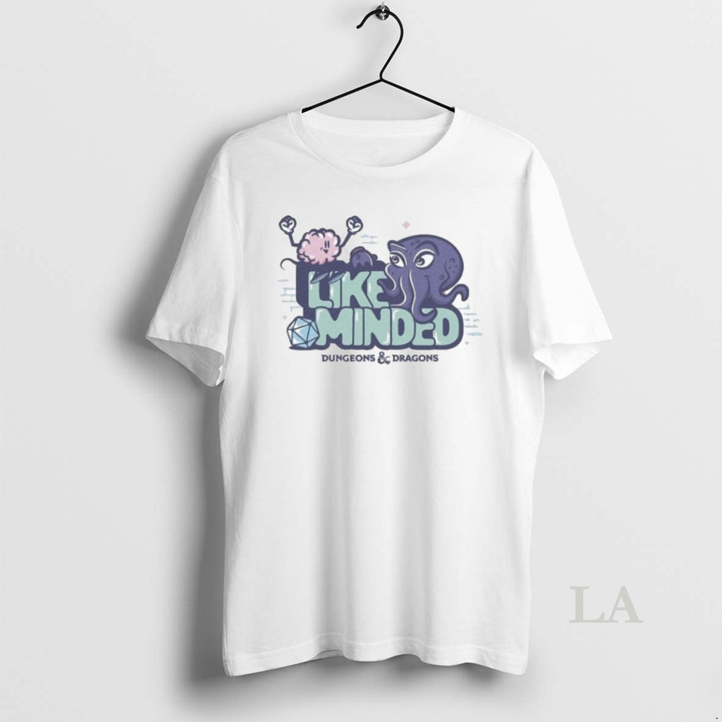 Original Dungeons Dragons Like Minded Mind Flayer Octopus T-Shirts, Hoodie, Sweatshirt | InkRitualCo.com