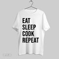Original Eat Sleep Cook Repeat Chef Cook T-Shirts, Hoodie, Sweatshirt | InkRitualCo.com