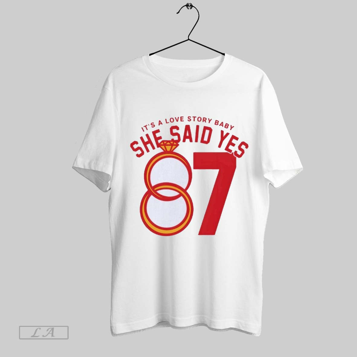 Original Engagement Rings Its A Love Story Baby She Said Yes T-Shirts, Hoodie, Sweatshirt | InkRitualCo.com