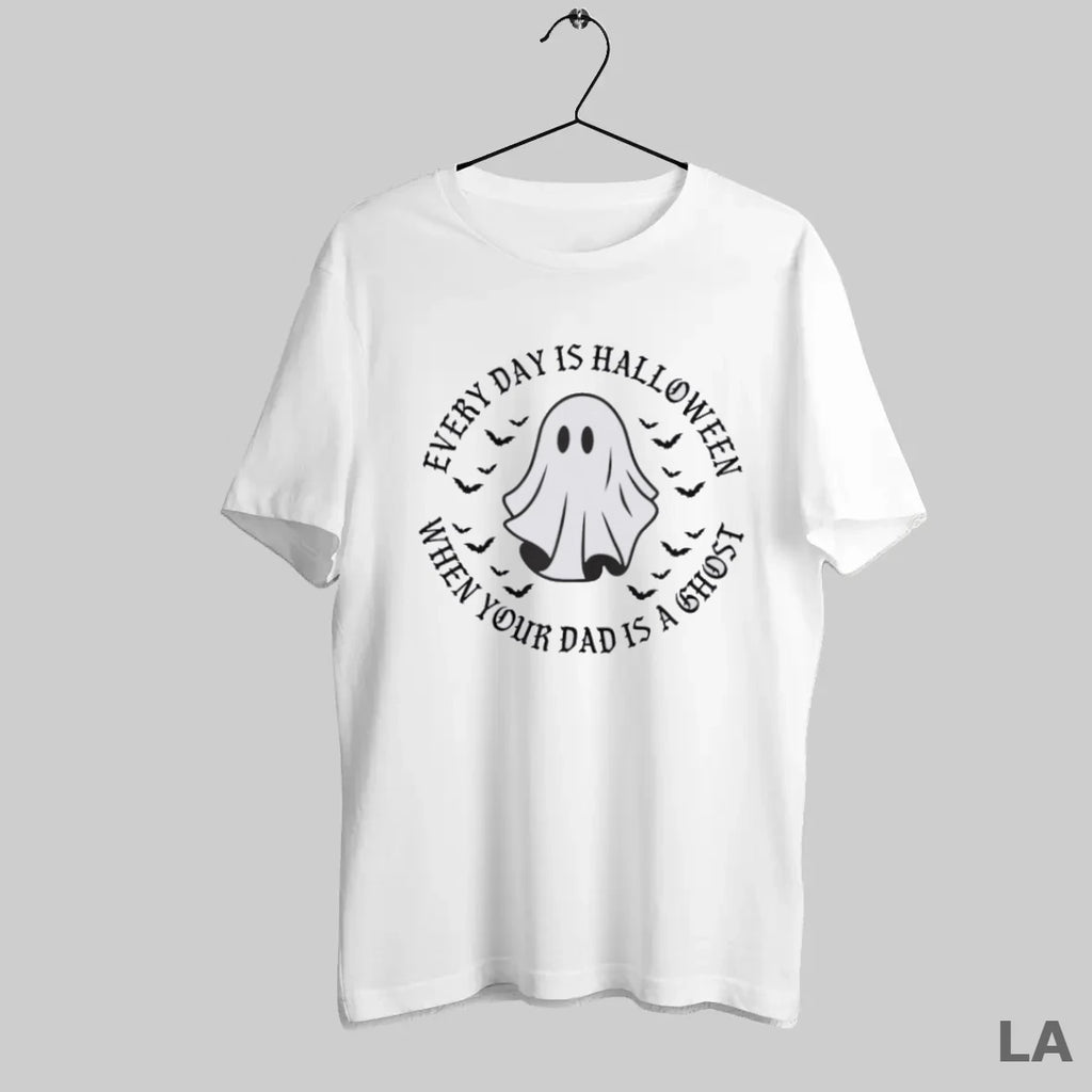 Original Every Day Is Halloween When Your Dad Is A Ghost T-Shirts, Hoodie, Sweatshirt | InkRitualCo.com
