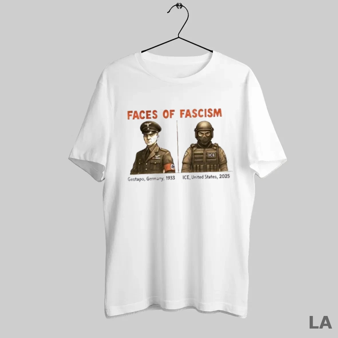 Original Faces Of Fascism Gestapo Germany 1993 Ice United States 2025 T-Shirts, Hoodie, Sweatshirt | InkRitualCo.com