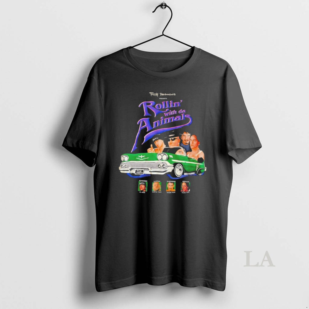 Original Filthy Productions Presents Rollin With Da Animals T-Shirts, Hoodie, Sweatshirt | InkRitualCo.com