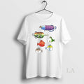 Original Fishing Wii Play Fish Species Circle T-Shirts, Hoodie, Sweatshirt | InkRitualCo.com