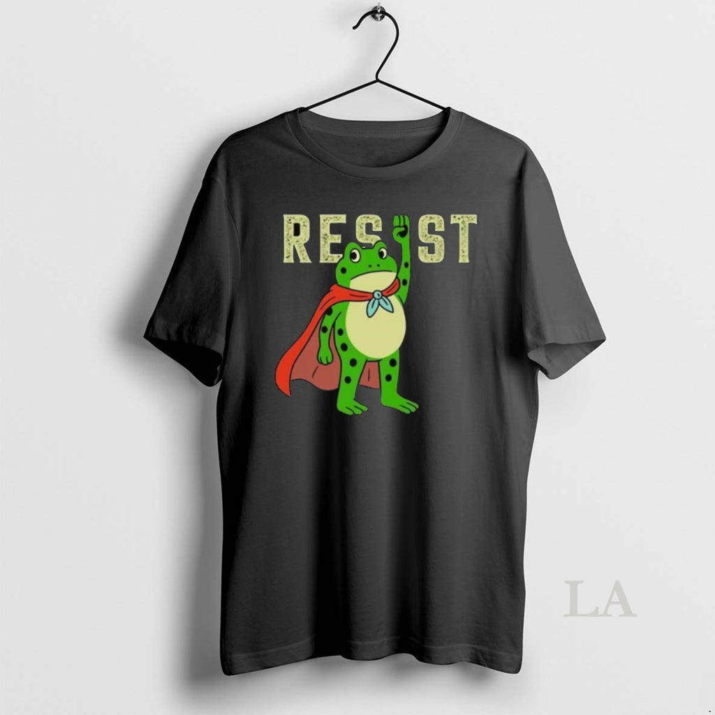 Original Freedom Fighter Protest Portland Frog Resist Hero 2025 Long Sleve T-Shirts, Hoodie, Sweatshirt | InkRitualCo.com