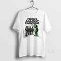 Original Frog Against Fascism Fuck Ice Portland Frog 2025 T-Shirts, Hoodie, Sweatshirt | InkRitualCo.com