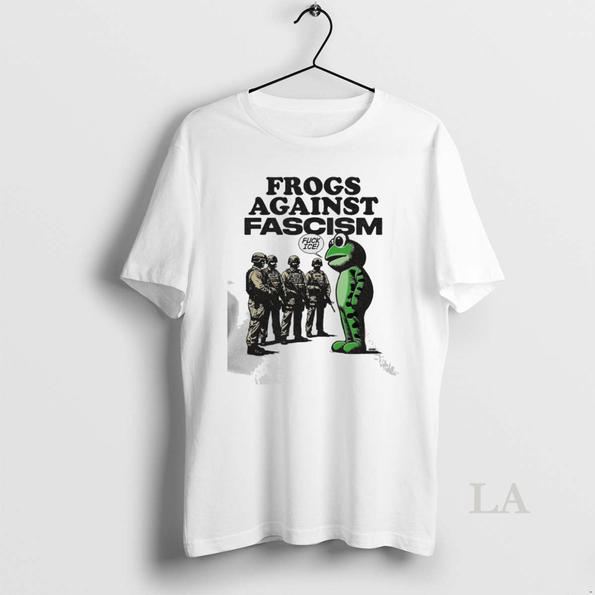 Original Frog Against Fascism Fuck Ice Portland Frog 2025 T-Shirts, Hoodie, Sweatshirt | InkRitualCo.com