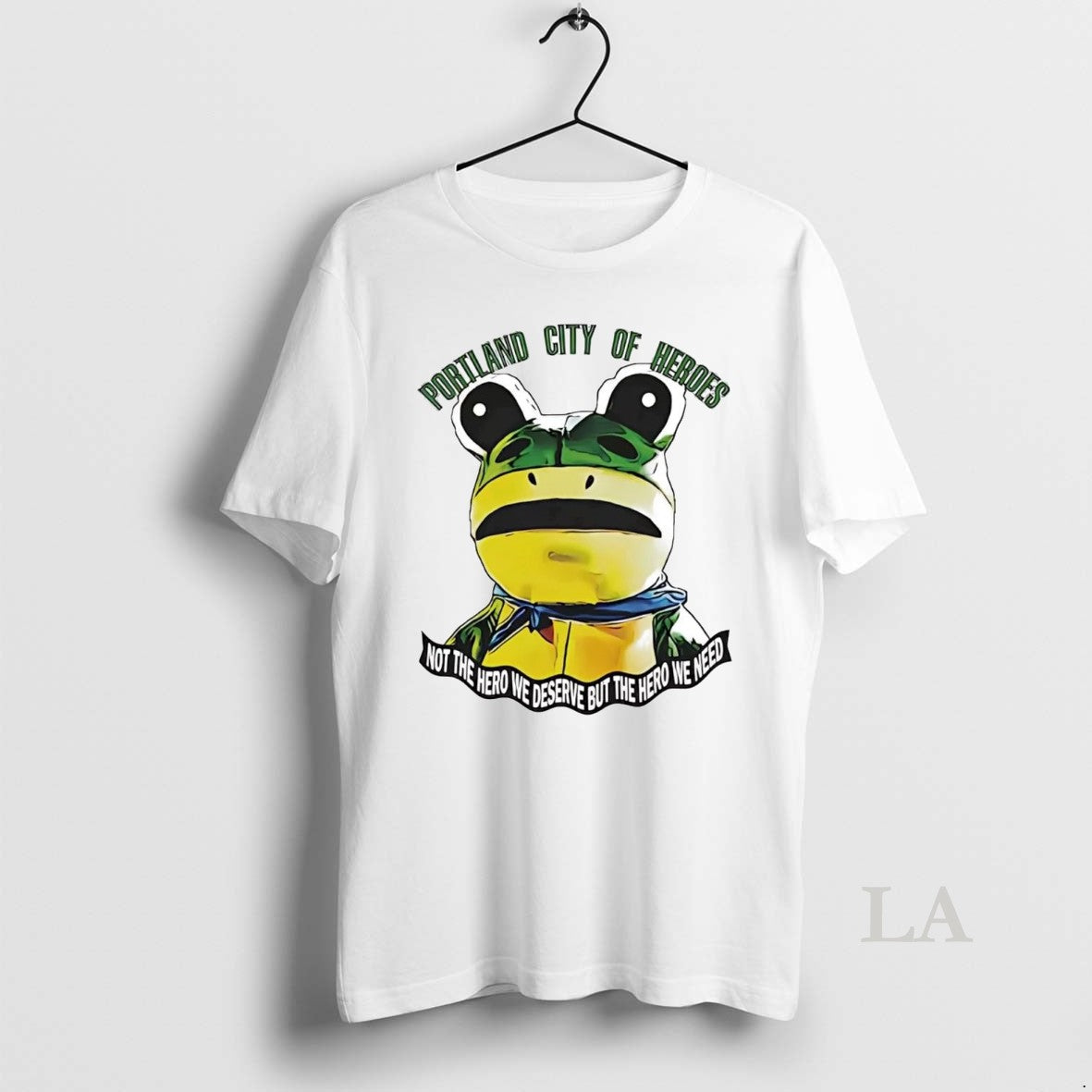 Original Frog Portland City Of Heroes Not The Hero We Desire But The Hero We T-Shirts, Hoodie, Sweatshirt | InkRitualCo.com