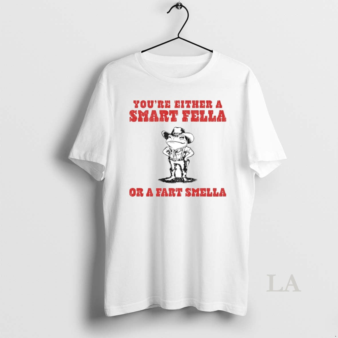 Original Frog Youre Either A Samert Fella Or A Fart Smella Circle T-Shirts, Hoodie, Sweatshirt | InkRitualCo.com