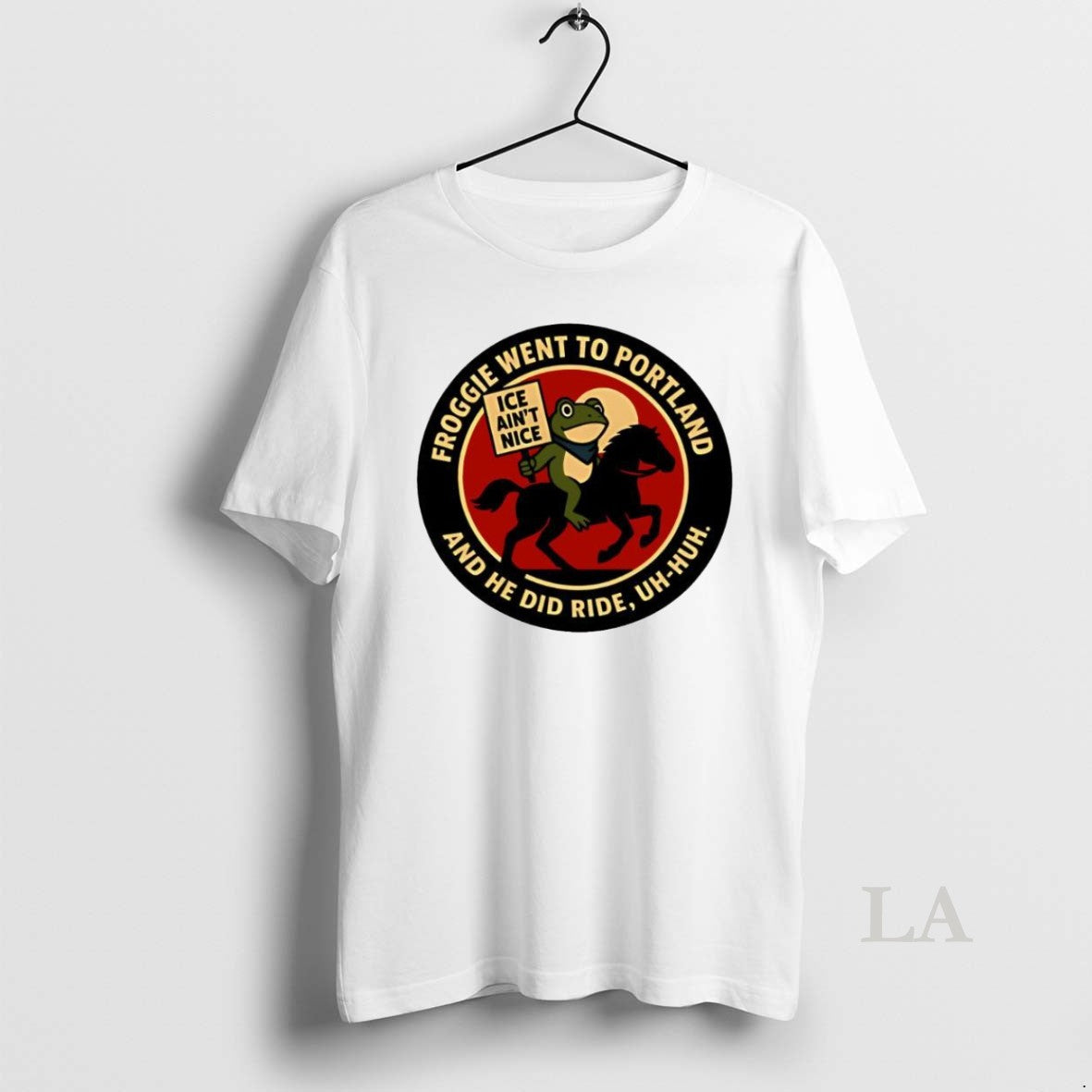 Original Froggie Went To Portland Ice Aint Nice T-Shirts, Hoodie, Sweatshirt | InkRitualCo.com