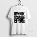 Original From Newark To Minneapolis Stop Ice Terror T-Shirts, Hoodie, Sweatshirt | InkRitualCo.com