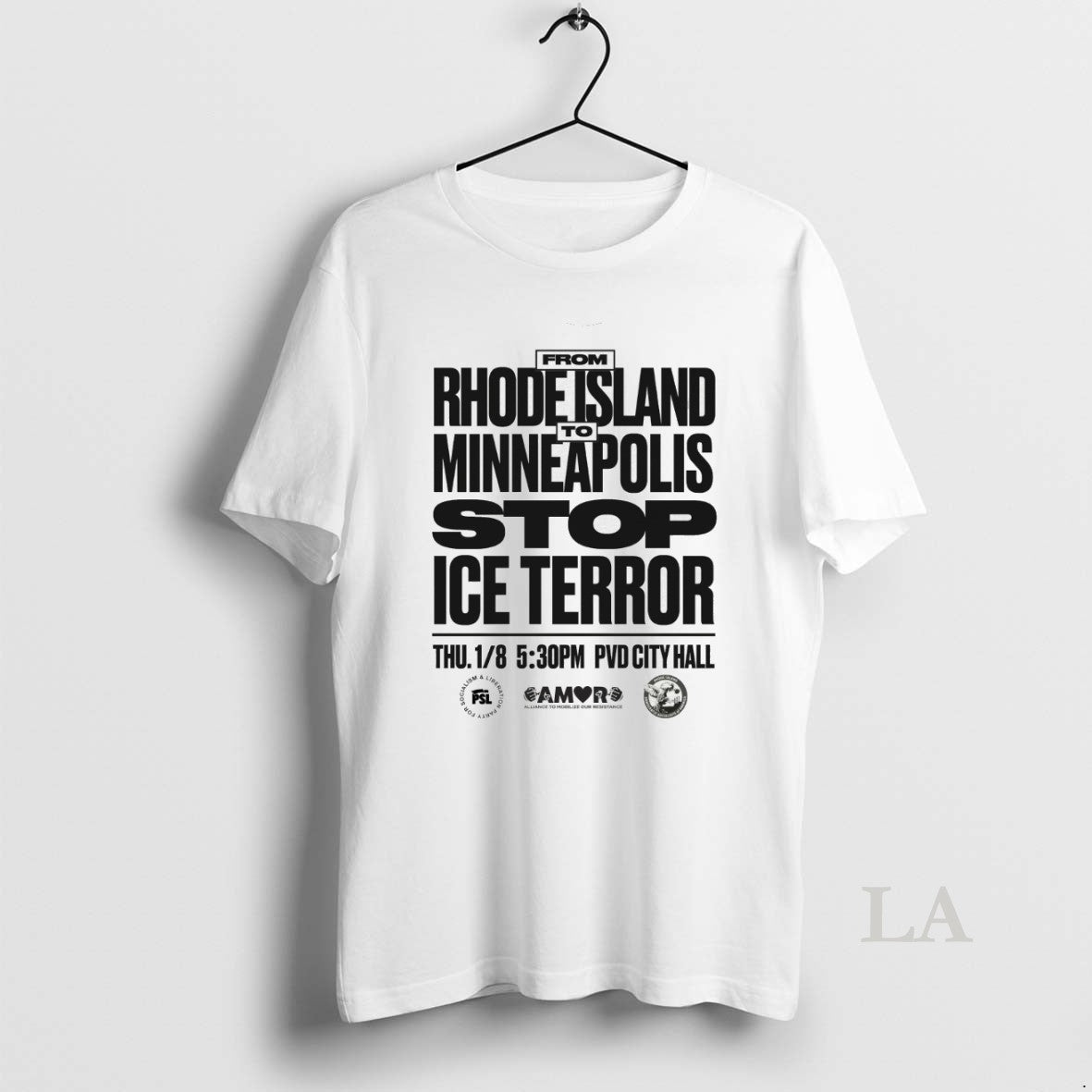 Original From Rhode Island Minneapolis Stop Ice Terror Pvd City Hall T-Shirts, Hoodie, Sweatshirt | InkRitualCo.com