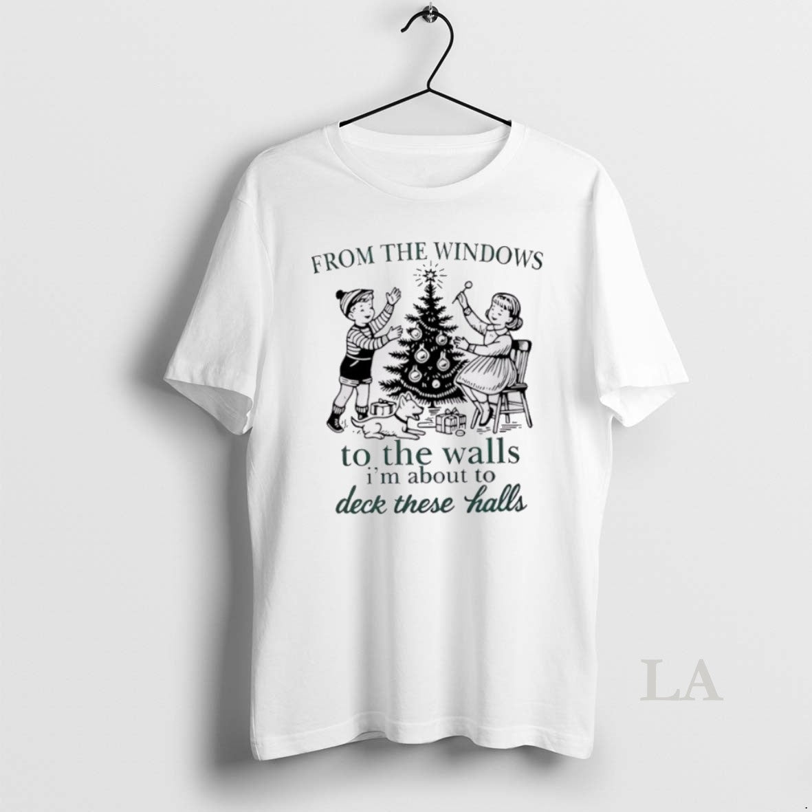Original From The Windows To The Walls Im About To Deck These Halls Vintage T-Shirts, Hoodie, Sweatshirt | InkRitualCo.com