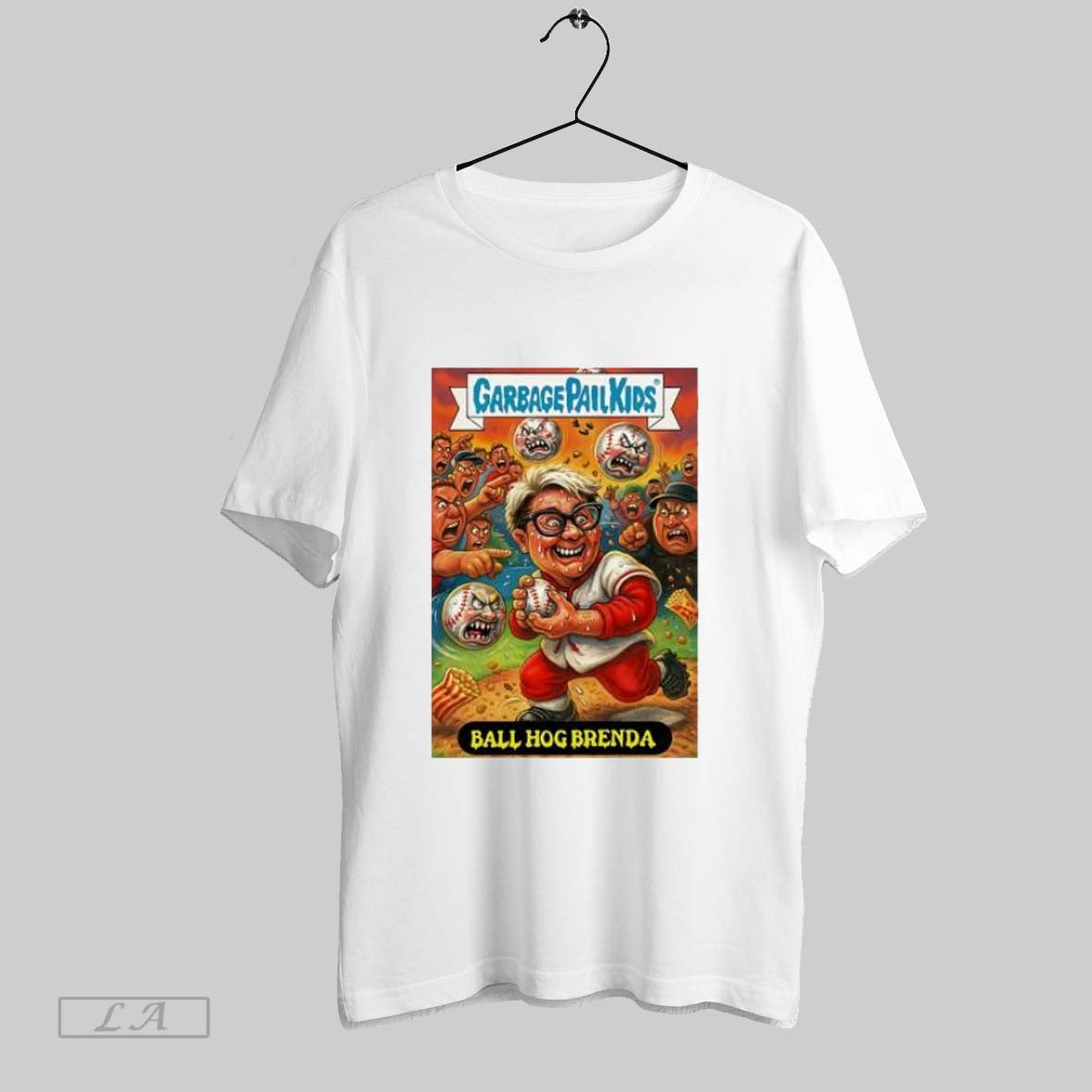 Original Garbage Pail Kids Ball Hog Brenda Baseball Player Card T-Shirts, Hoodie, Sweatshirt | InkRitualCo.com