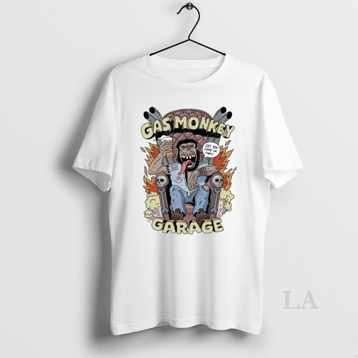 Original Gas Monkey Garage Get You Some Of That King Of Chaos T-Shirts, Hoodie, Sweatshirt | InkRitualCo.com