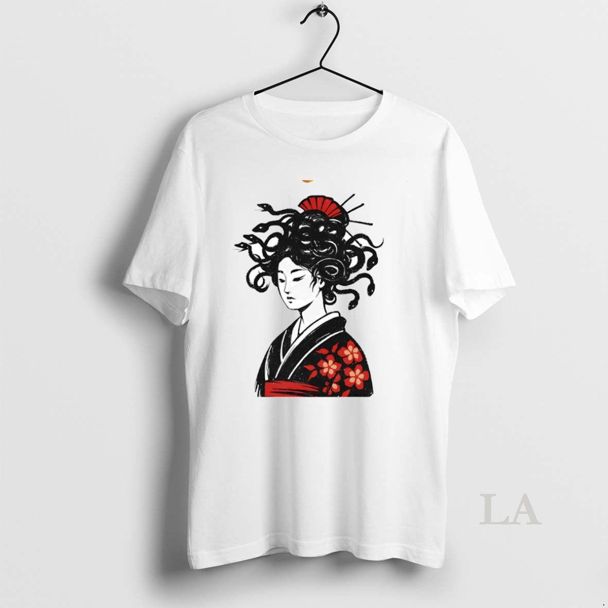 Original Geisha Mith Snake Hair Circle T-Shirts, Hoodie, Sweatshirt | InkRitualCo.com
