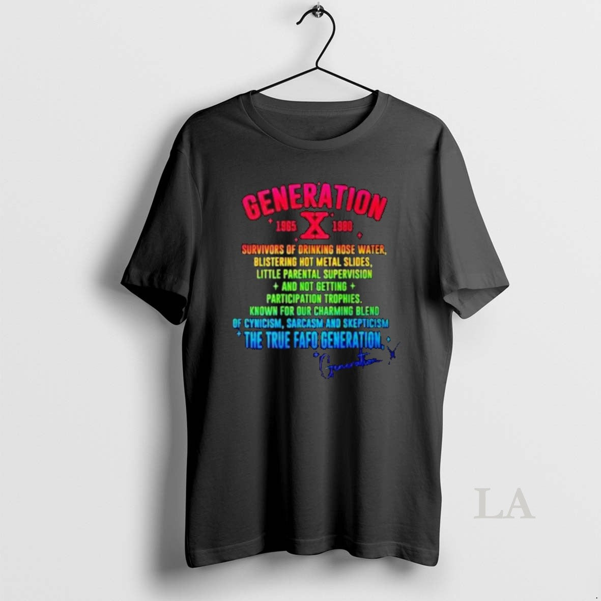 Original Gen X Generation X 70s 80s The True Fafo Generation Back T-Shirts, Hoodie, Sweatshirt | InkRitualCo.com