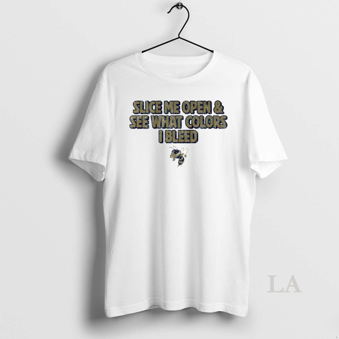 Original Georgia Tech Yellow Jackets Slice Me Open And See What Colors I Bleed Circle T-Shirts, Hoodie, Sweatshirt