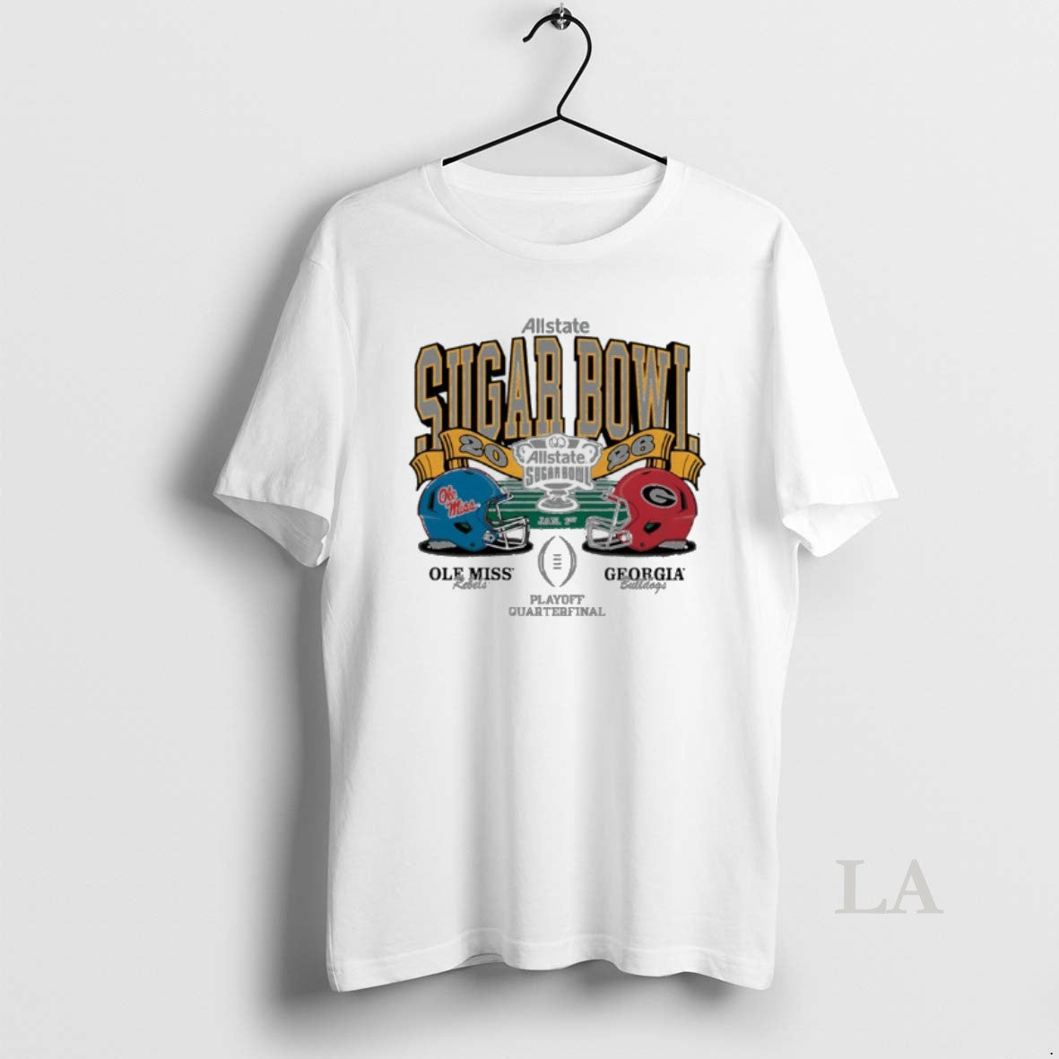 Original Georgia Vs Ole Miss 2026 Sugar Bowl Head To Head T-Shirts, Hoodie, Sweatshirt | InkRitualCo.com