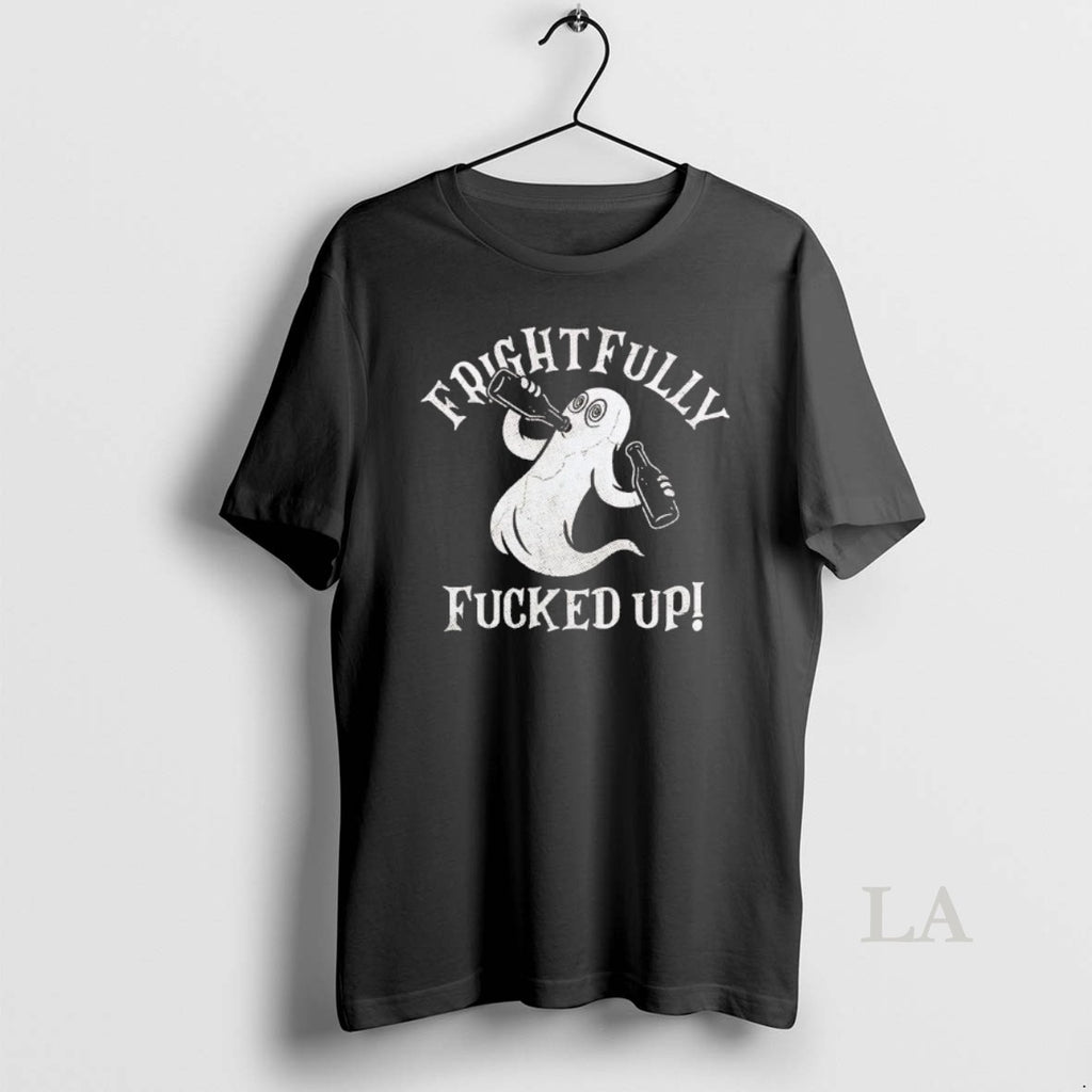 Original Ghost Frightfully Fucked Up Halloween T-Shirts, Hoodie, Sweatshirt | InkRitualCo.com