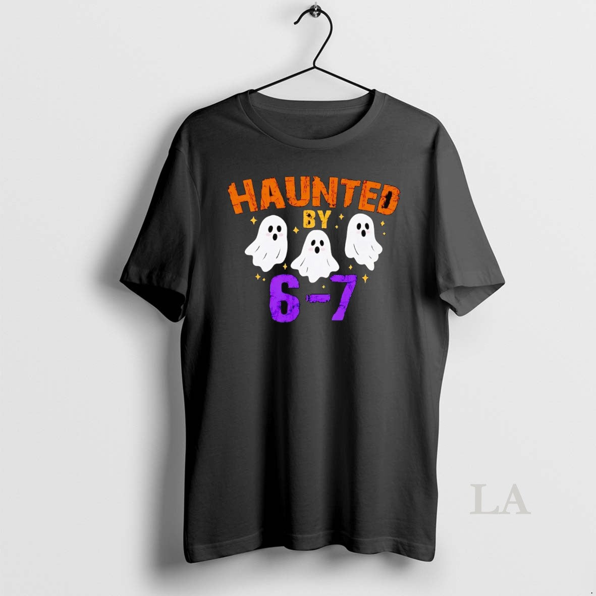Original Ghost Haunted By 6 7 Halloween T-Shirts, Hoodie, Sweatshirt | InkRitualCo.com