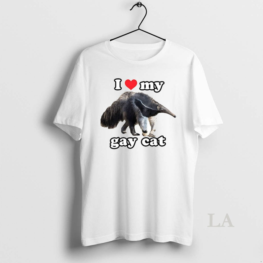 Original Giant Anteater I Love My Gay Cat Ceramic Ceramic And Classic Dad Cap T-Shirts, Hoodie, Sweatshirt | InkRitualCo.com