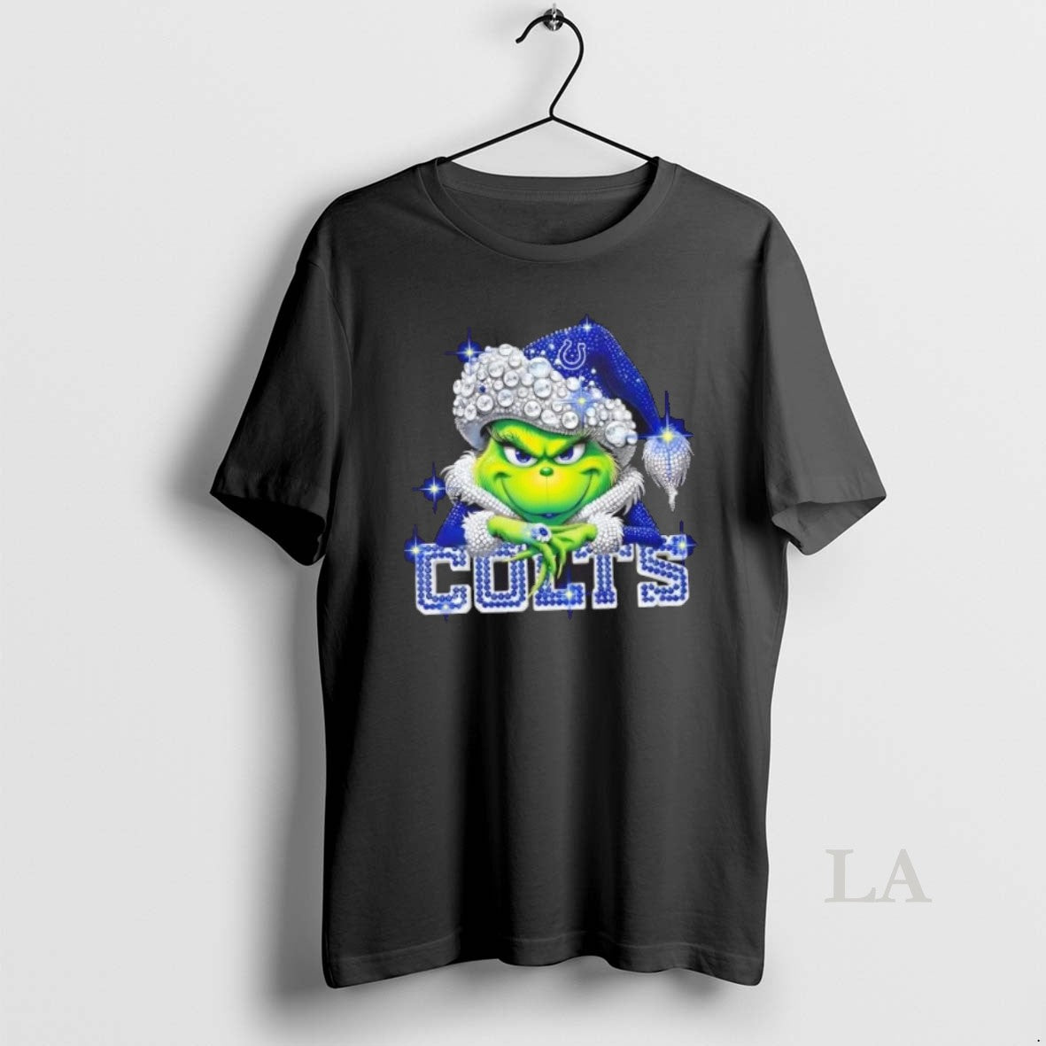 Original Glitter Diamond Grinch Girl X Indianapolis Colts Football Graphic T-Shirts, Hoodie, Sweatshirt | InkRitualCo.com