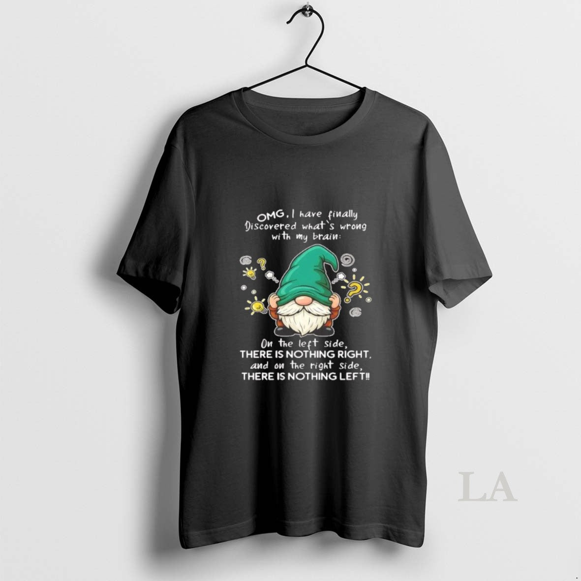 Original Gnome Omg I Have Finally Discovered Whats Wrong With My Brain T-Shirts, Hoodie, Sweatshirt | InkRitualCo.com