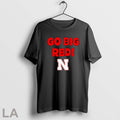 Original Go Big Red Nebraska Cornhuskers Fan Slogan T-Shirts, Hoodie, Sweatshirt | InkRitualCo.com