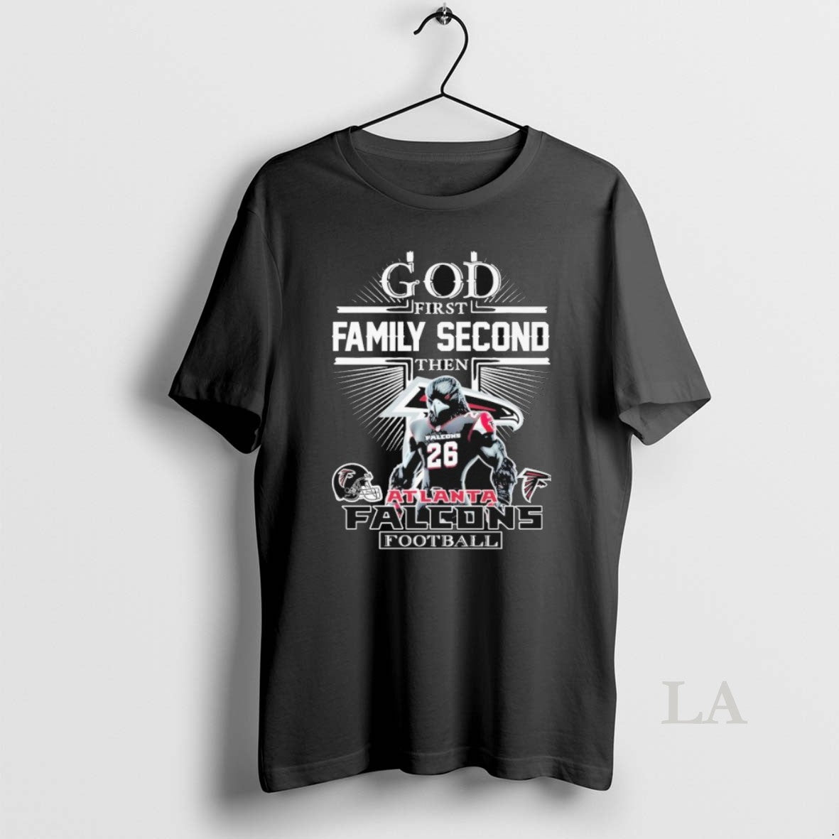 Original God First Family Second Then Atlanta Falcons Mascot T-Shirts, Hoodie, Sweatshirt | InkRitualCo.com