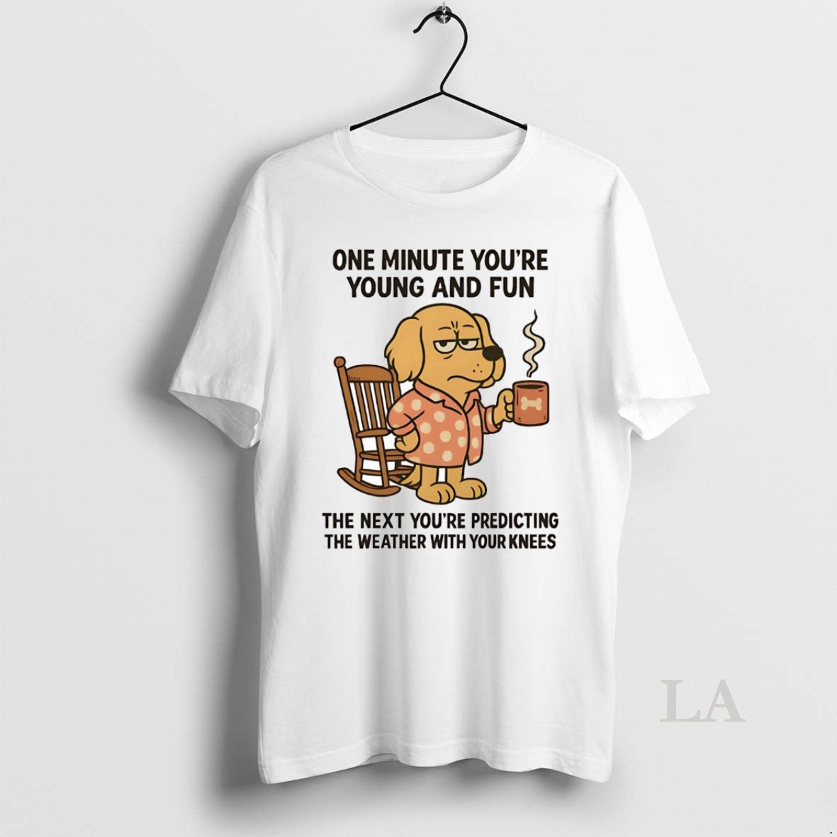Original Golden Retriever One Minute Youre Young And Fun T-Shirts, Hoodie, Sweatshirt | InkRitualCo.com