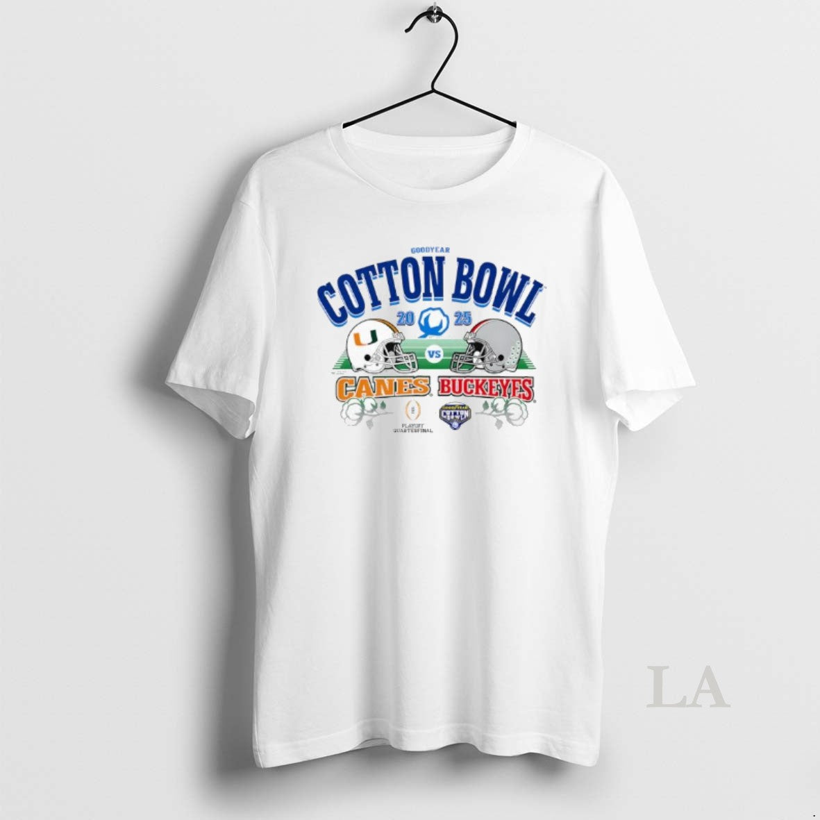 Original Goodyear Cotton Bowl 2025 Canes Vs Buckeyes Playoff Quarterfinal T-Shirts, Hoodie, Sweatshirt | InkRitualCo.com