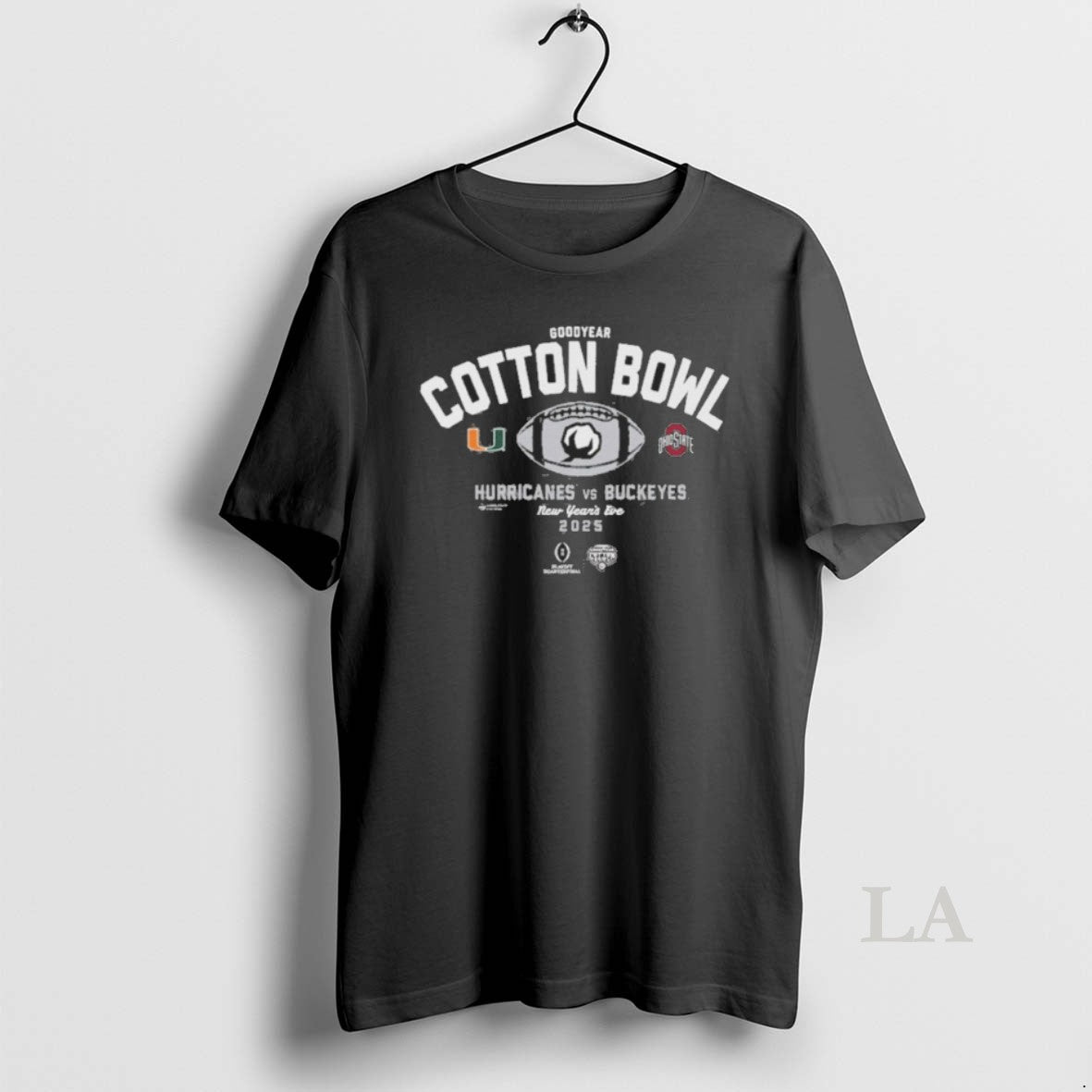 Original Goodyear Cotton Bowl Hurricanes Vs Buckeyes New Years Eve 2025 T-Shirts, Hoodie, Sweatshirt | InkRitualCo.com