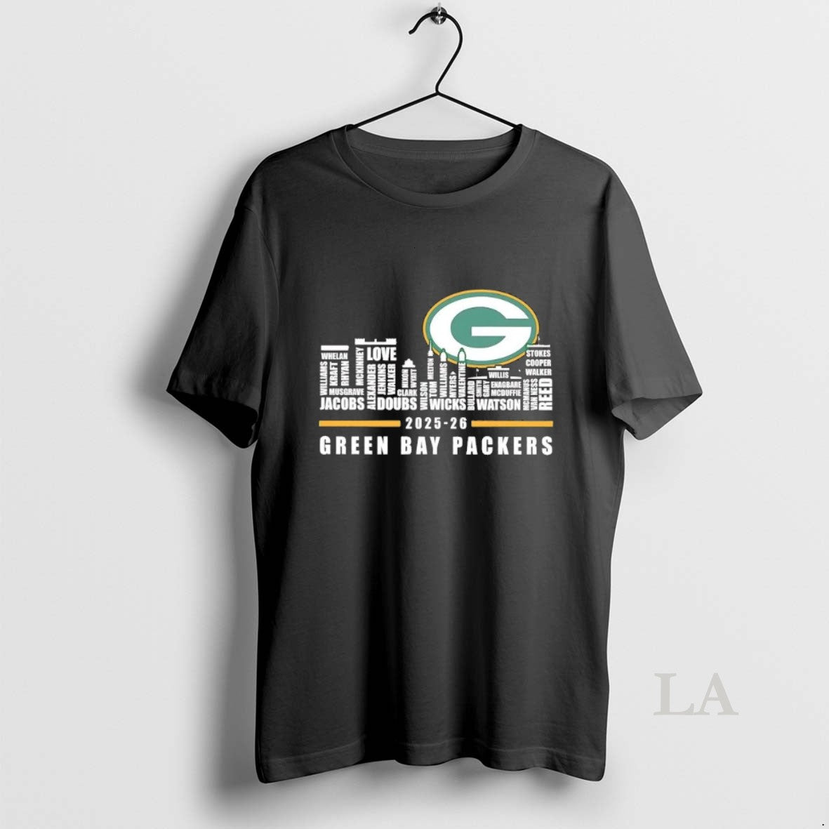 Original Green Bay Packers 2025 Players Names Skyline T-Shirts, Hoodie, Sweatshirt | InkRitualCo.com